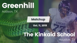 Matchup: Greenhill High vs. The Kinkaid School 2019