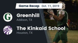 Recap: Greenhill  vs. The Kinkaid School 2019