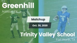 Matchup: Greenhill High vs. Trinity Valley School 2020