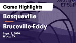 Bosqueville  vs Bruceville-Eddy  Game Highlights - Sept. 8, 2020