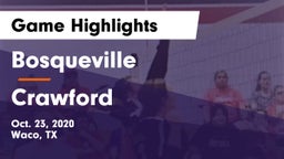 Bosqueville  vs Crawford  Game Highlights - Oct. 23, 2020