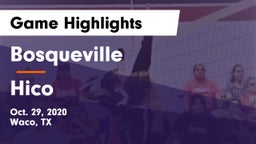 Bosqueville  vs Hico Game Highlights - Oct. 29, 2020
