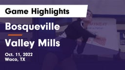 Bosqueville  vs Valley Mills  Game Highlights - Oct. 11, 2022