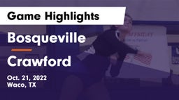 Bosqueville  vs Crawford  Game Highlights - Oct. 21, 2022