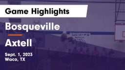 Bosqueville  vs Axtell  Game Highlights - Sept. 1, 2023