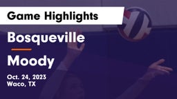 Bosqueville  vs Moody  Game Highlights - Oct. 24, 2023