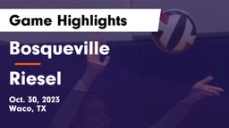 Bosqueville  vs Riesel  Game Highlights - Oct. 30, 2023