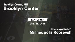 Matchup: Brooklyn Center vs. Minneapolis Roosevelt  2016