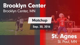 Matchup: Brooklyn Center vs. St. Agnes  2016