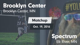 Matchup: Brooklyn Center vs. Spectrum  2016