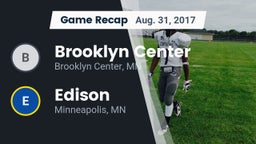 Recap: Brooklyn Center  vs. Edison  2017
