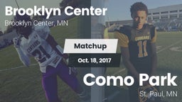 Matchup: Brooklyn Center vs. Como Park  2017