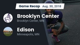 Recap: Brooklyn Center  vs. Edison  2018