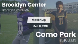 Matchup: Brooklyn Center vs. Como Park  2018