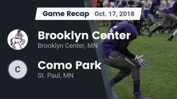 Recap: Brooklyn Center  vs. Como Park  2018