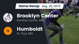 Recap: Brooklyn Center  vs. Humboldt  2019