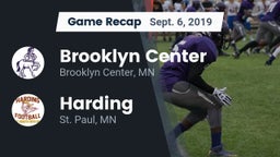 Recap: Brooklyn Center  vs. Harding  2019