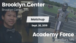 Matchup: Brooklyn Center vs. Academy Force 2019