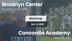 Matchup: Brooklyn Center vs. Concordia Academy 2019