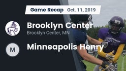 Recap: Brooklyn Center  vs. Minneapolis Henry 2019