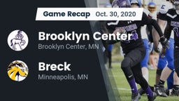 Recap: Brooklyn Center  vs. Breck  2020