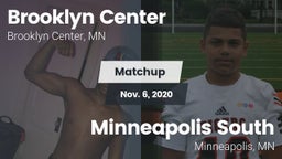 Matchup: Brooklyn Center vs. Minneapolis South  2020
