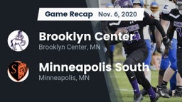Recap: Brooklyn Center  vs. Minneapolis South  2020