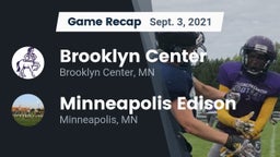 Recap: Brooklyn Center  vs. Minneapolis Edison  2021