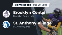 Recap: Brooklyn Center  vs. St. Anthony Village  2021
