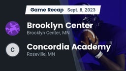 Recap: Brooklyn Center  vs. Concordia Academy 2023