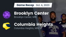 Recap: Brooklyn Center  vs. Columbia Heights  2023