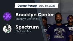 Recap: Brooklyn Center  vs. Spectrum  2023