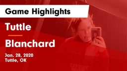 Tuttle  vs Blanchard   Game Highlights - Jan. 28, 2020