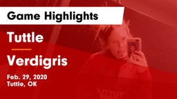 Tuttle  vs Verdigris  Game Highlights - Feb. 29, 2020