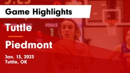 Tuttle  vs Piedmont Game Highlights - Jan. 13, 2023