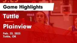 Tuttle  vs Plainview  Game Highlights - Feb. 23, 2023