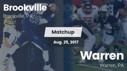 Matchup: Brookville High vs. Warren  2017