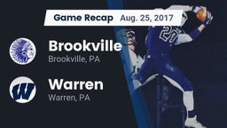Recap: Brookville  vs. Warren  2017