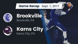 Recap: Brookville  vs. Karns City  2017