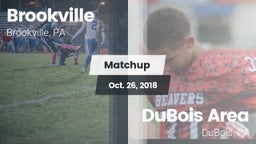 Matchup: Brookville High vs. DuBois Area  2018
