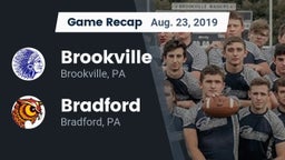 Recap: Brookville  vs. Bradford  2019