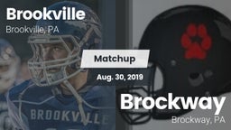 Matchup: Brookville High vs. Brockway  2019