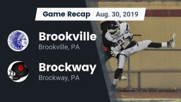 Recap: Brookville  vs. Brockway  2019