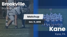Matchup: Brookville High vs. Kane  2019