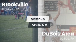 Matchup: Brookville High vs. DuBois Area  2019