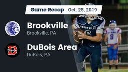 Recap: Brookville  vs. DuBois Area  2019