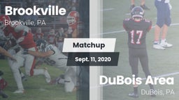 Matchup: Brookville High vs. DuBois Area  2020