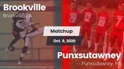 Matchup: Brookville High vs. Punxsutawney  2020