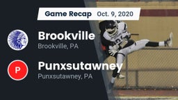 Recap: Brookville  vs. Punxsutawney  2020