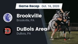 Recap: Brookville  vs. DuBois Area  2020